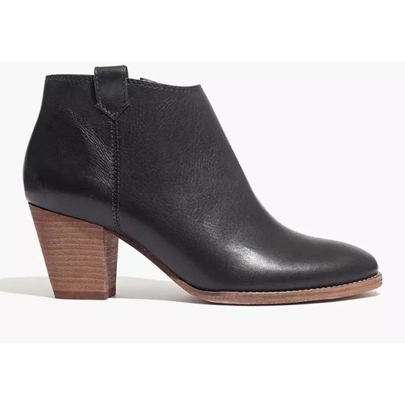 Madewell Shoes - Madewell Women's The Billie Boot in Black Leather Style F5044- Size 6.5